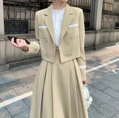 Traje Ejecutivo Rejuvenecedor para Mujer - Camisa y Falda de Temperamento - Image 5