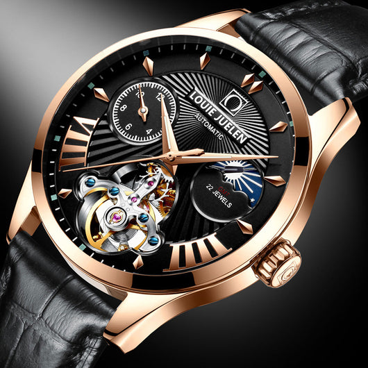 Reloj Mecánico Hueco Impermeable para Hombre - Image 8