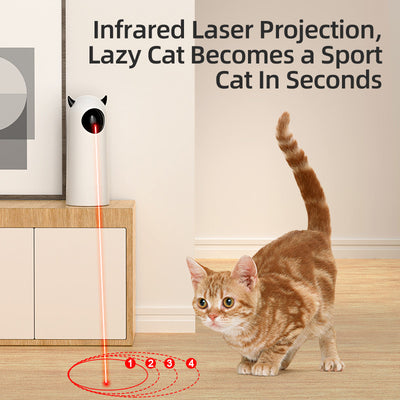 Juguete Interactivo Automático con Láser Infrarrojo para Gatos - Image 2