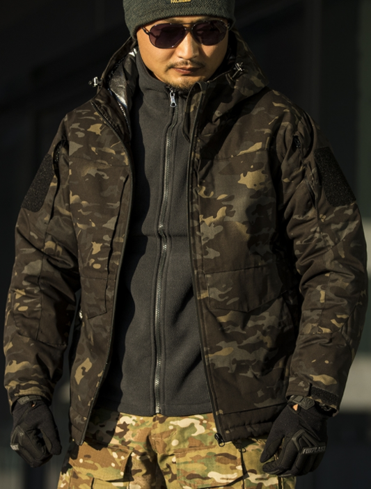 Chaqueta de Algodón para Hombre con Tecnología Reflectante y Aislamiento Térmico - Image 2