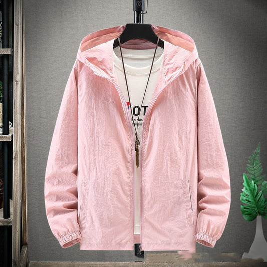 Chaqueta Cortaviento Deportiva con Protección UV para Hombre - Image 2