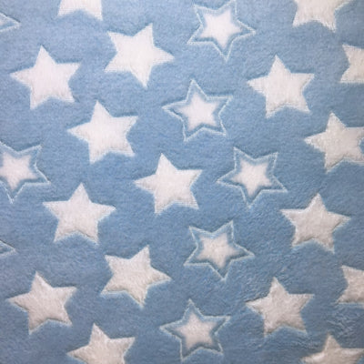 Tela Franela Jacquard Reversible con Estrellas de Cinco Puntas - Image 3