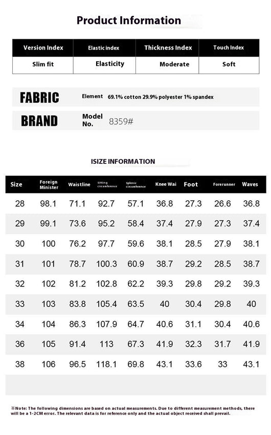 Jeans Slim Fit Cómodos para Hombre - Image 7