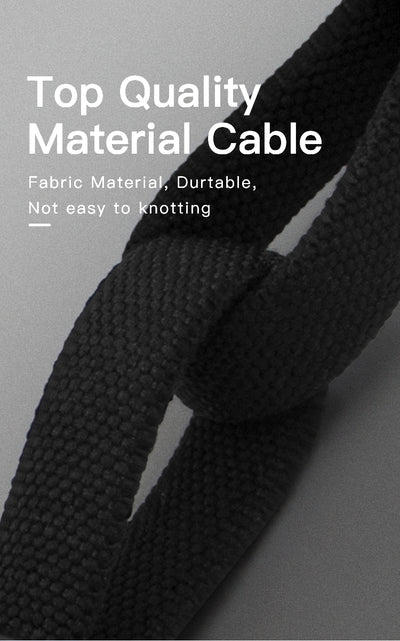 Cable Magnético 3 en 1 con Llavero de Tela - Image 9