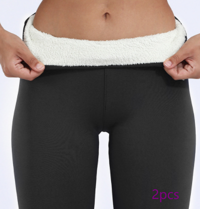 Leggins Talle Alto de Lana de Cordero con Elasticidad Premium - Image 43