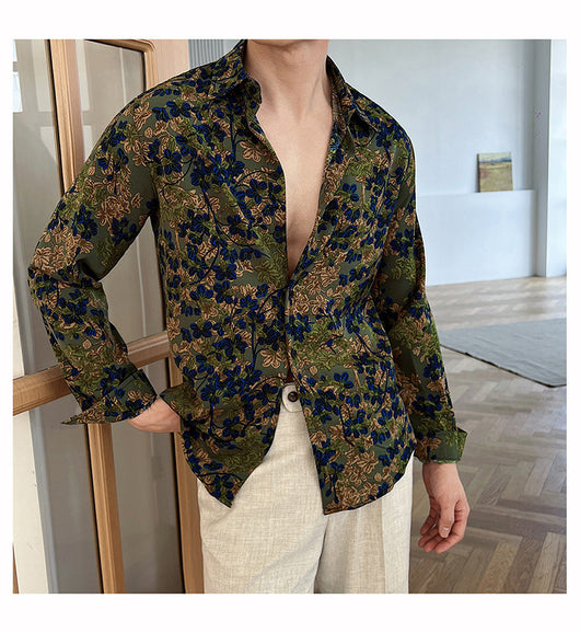 Camisa Floral Suelta de Manga Corta - Estilo Trendy y Elegante - Image 28
