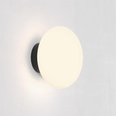Lámpara de Pared Minimalista Blanca en Vidrio Estilo Hongo - Image 18