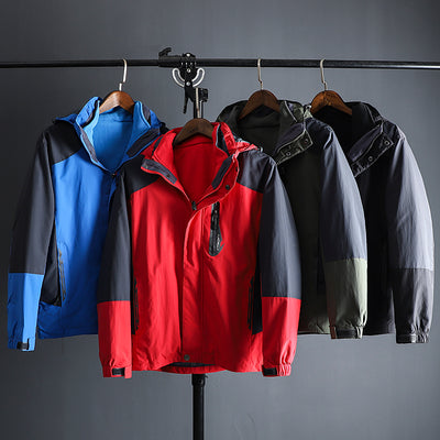 Chaqueta de Invierno para Hombre Talla Grande - Cálida, Resistente al Viento e Impermeable - Image 11