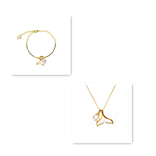 Conjunto de Pulsera y Dije en Plata 925 con Perlas de Agua Dulce - Image 6