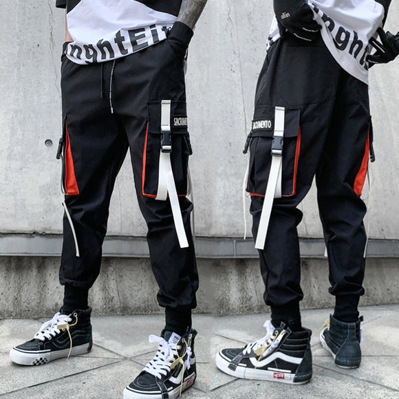Pantalones Cargo Japoneses Holgados Estilo Tooling para Hombre - Colección Otoño