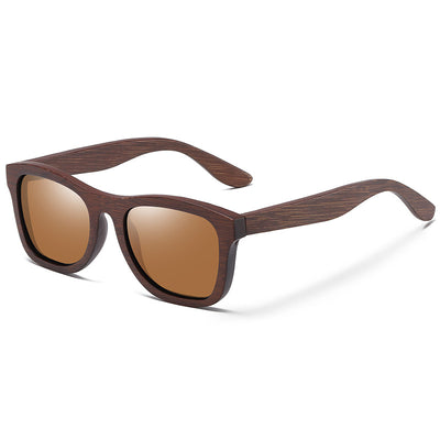 Gafas de Sol Polarizadas de Bambú Estilo Retro - Image 3