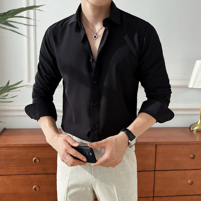 Camisa de Negocios Manga Larga Multicolor para Hombre - Image 6
