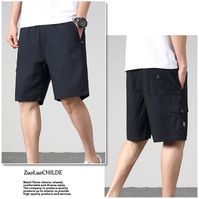 Shorts de Trabajo Casuales Holgados para Hombre - Image 17