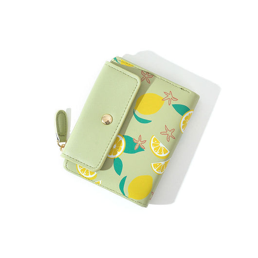 Billetera Compacta de Tres Compartimentos con Monedero para Mujer - Image 20