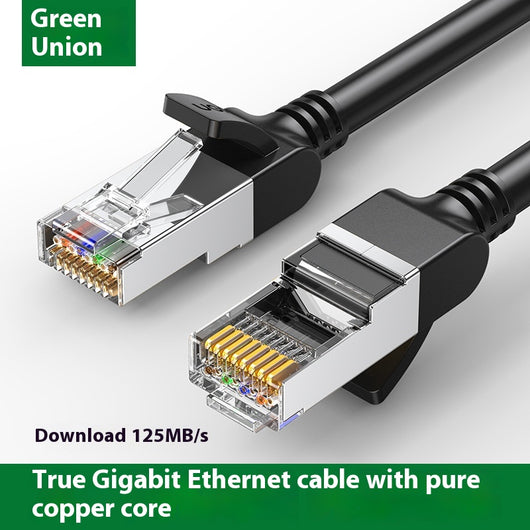 Cable de Red Gigabit Categoría 6 Verde de Alto Rendimiento - Image 13