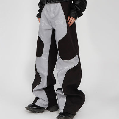 Pantalones Casuales de Cintura Alta Versátiles para Mujer - Image 7
