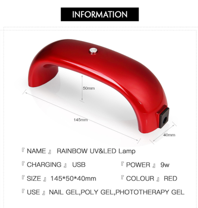 Lámpara LED UV para Uñas de Gel - Secador Profesional Portátil - Image 11