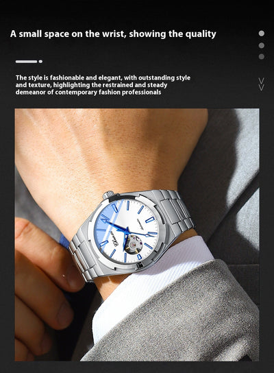 Reloj Mecánico Automático Elegante de Moda Contemporánea - Image 12