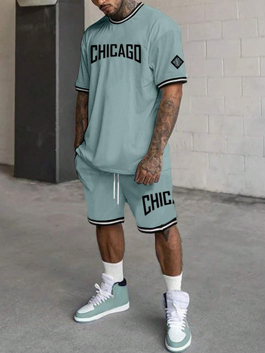 Conjunto de Playeras de Manga Corta para Hombre - Moda Verano Trendy - Image 29