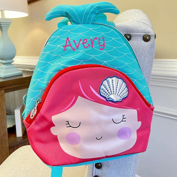 Mochila Casual de Nailon con Dibujos Animados para Niños