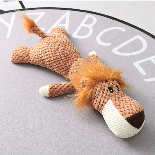 Juguete Peluche Cachorro Interactivo con Sonido Chirriante para Perros Pequeños - Image 4