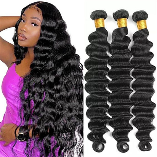 Peluca de Cabello Natural Tejido Europeo y Americano