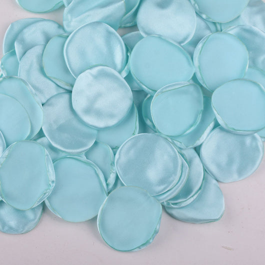 Pétalos de Rosa de Seda 4cm con Borde Quemado - Polvo Luminoso para Bodas - Image 11