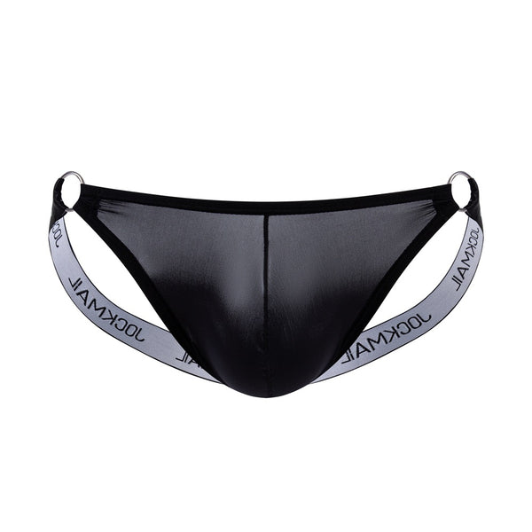 Slip Transparente de Seda Helada para Hombre