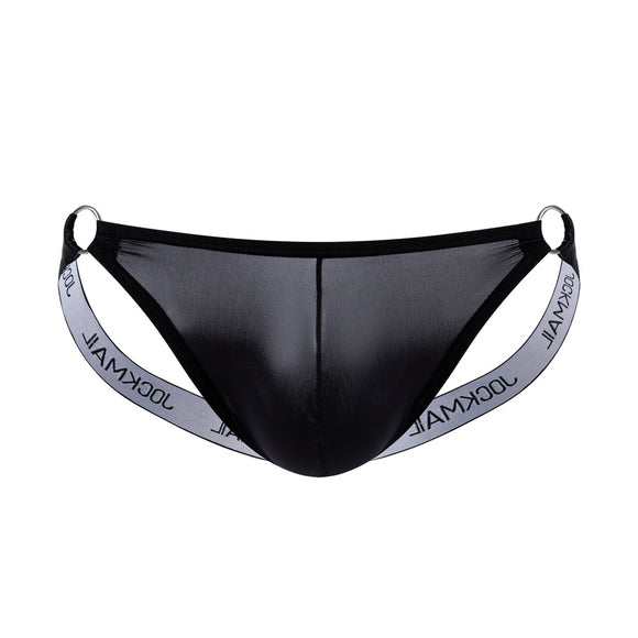 Slip Transparente de Seda Helada para Hombre