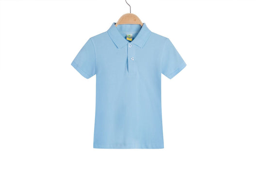 Polo Infantil de Algodón con Solapa - Camiseta Publicitaria de Manga Corta - Image 8