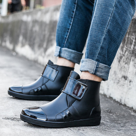 Zapatos de Goma Antideslizantes para Hombre Talla Grande - Calzado Impermeable