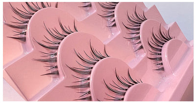 Pestañas Postizas Transparentes con Hilo de Pesca Natural - 10 Pares Efecto Cruzado - Image 18