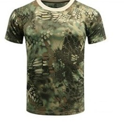 Playera Táctica Camuflaje Secado Rápido con Malla Transpirable - Image 12