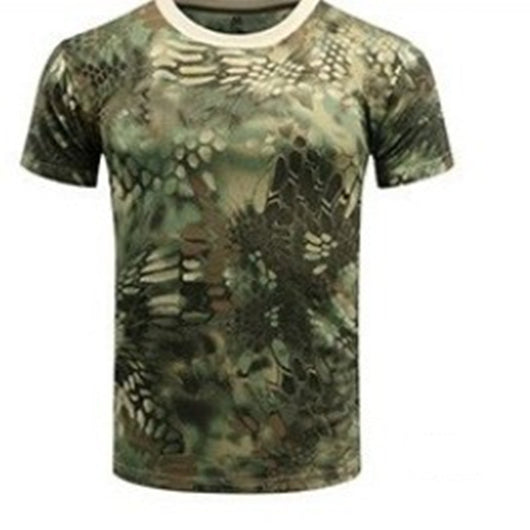 Playera Táctica Camuflaje Secado Rápido con Malla Transpirable - Image 12
