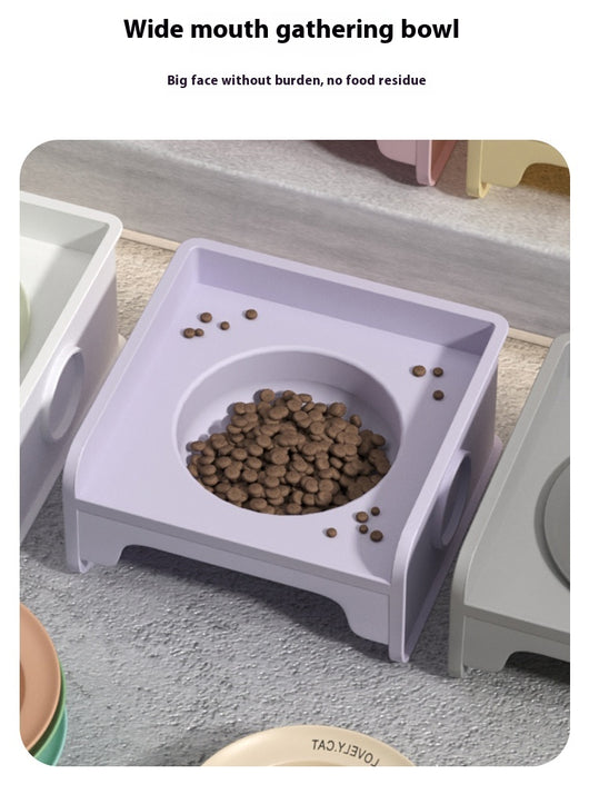 Comedero Elevado de Cerámica para Gatos con Marco Ajustable - Image 25