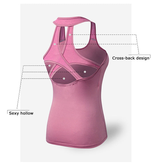 Chaleco Deportivo Ajustado con Recortes para Mujer - Image 9