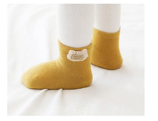Calcetines para Bebé con Diseño de Rayas Retorcidas y Estampado Animado - Image 17