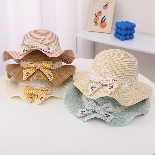 Conjunto Infantil de Bolsa y Sombrero de Paja para el Sol - Image 12
