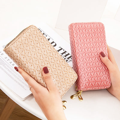 Bolso Móvil de Cuero Brillante con Doble Compartimento y Rayas - Image 11