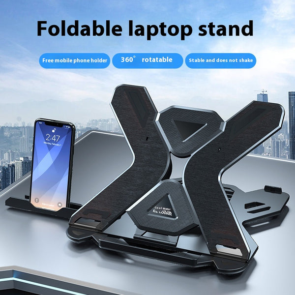 Soporte Elevador para Laptop con Radiador Integrado