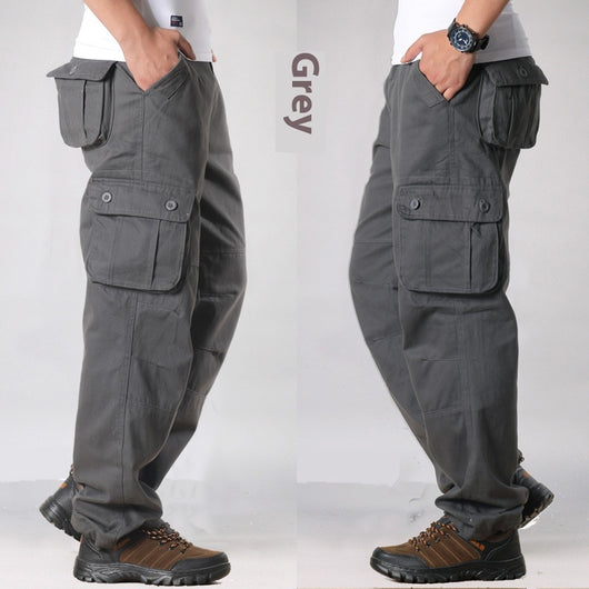 Pantalones de Trabajo Multibolsillos Hombre Cómodos y Resistentes - Image 18
