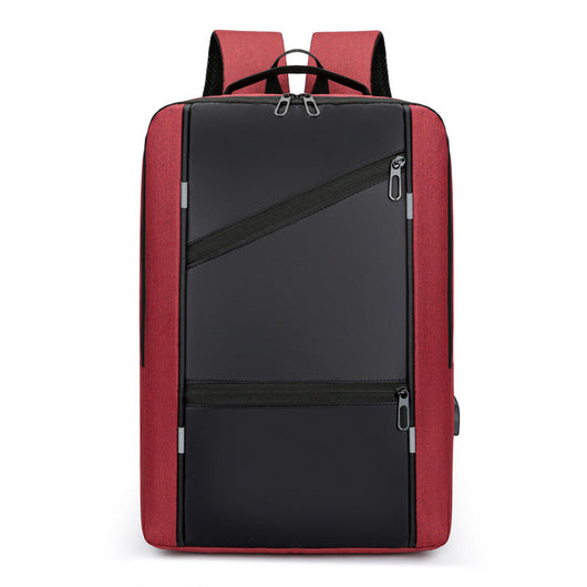 Mochila Ejecutiva para Hombre con Carga USB - Diseño Minimalista Multifuncional - Image 12
