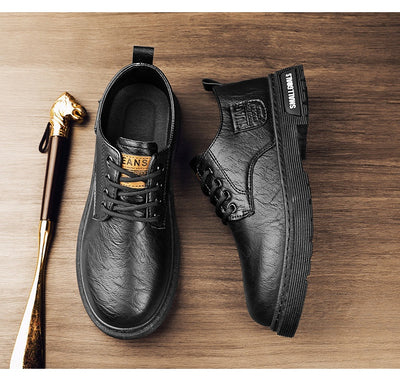 Botas de Cuero para Hombre - Estilo Casual y Trabajo - Image 29