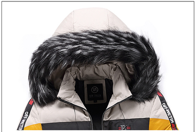 Chaqueta Impermeable para Hombre con Capucha Acolchada - Invierno - Image 14