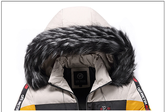Chaqueta Impermeable para Hombre con Capucha Acolchada - Invierno - Image 14