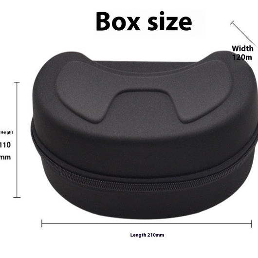Estuche Organizador Multifuncional para Gafas con Espejo y Compartimentos de Almacenamiento - Image 2