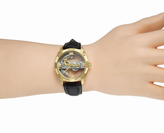 Reloj Automático Tourbillon para Hombre Resistente al Agua - Elegancia Empresarial - Image 17