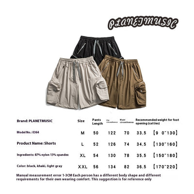 Shorts Casuales Holgados para Hombre - Comodidad Outdoor - Image 8
