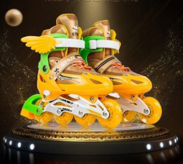 Patines en Línea Ajustables para Niños con Luces LED Intermitentes - Image 6