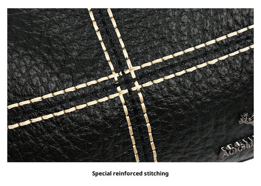 Bolso de Cuero Genuino para Mujer con Costuras Artesanales - Image 23